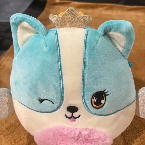 Squishmallow 8” Corgi Princess Plush Stuffed Animal Mystery Party City Squad - Picture 2 of 7